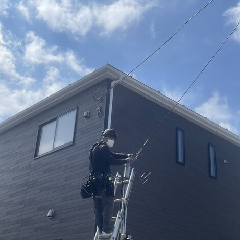 社長　作業中